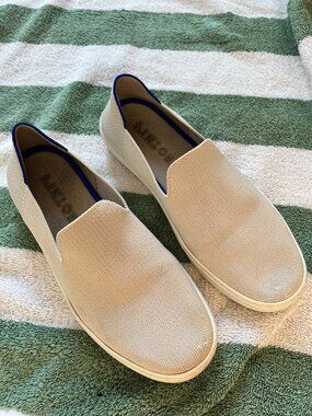Rothy’s Original Slip On Sneaker - Sand - Size 7.5